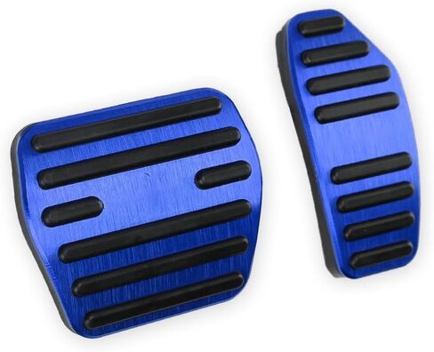 Lexley 2PCS مضاد للانزلاق منصات دواسة غاز الفرامل ، تلقائيًا لا تغطى دواسة تسريع الحفر فقط لنيسان 2018-2025. in Kuwait