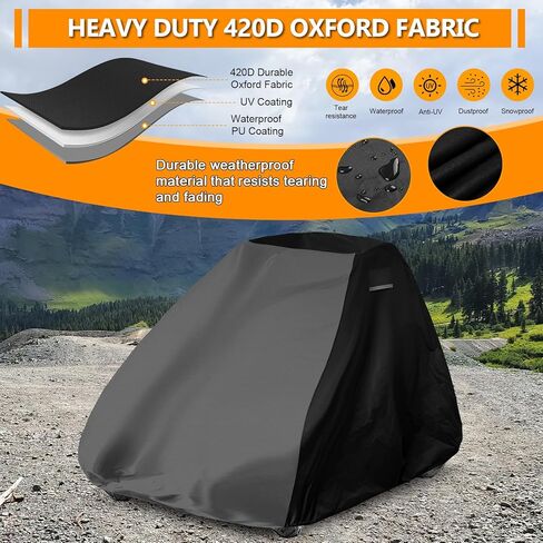 Coleman KT196 Go Kart Double Seat Cover for CK196-T 200GK Bench Double Seat Cover with Seat Belt Hole, Sratch-Resistant Go Kart Accessories in Saudi Arabia