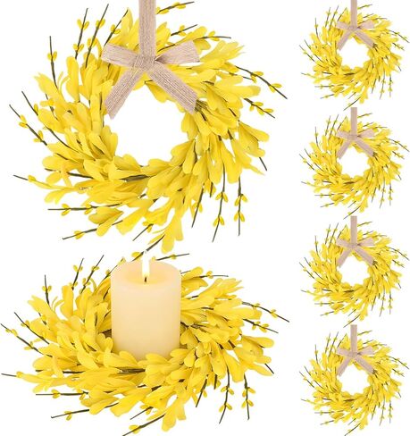 2 Pack 24'' Easter Teardrop Swags for Front Door Pastel Easter Eggs Teardrop Wreath Artificial Spring Floral Hanging Swags with Ribbon Berry for Farmhouse Home Outdoor Window Cabinet Wall Decor in Saudi Arabia
