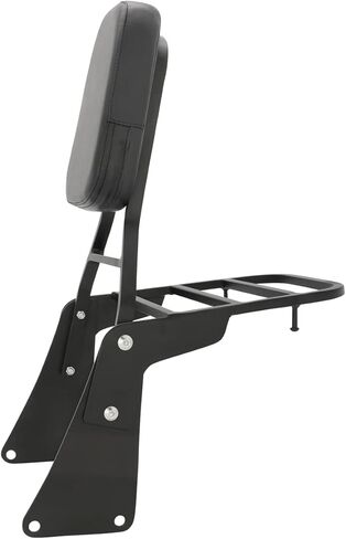 Passenger Sissy Bar with Luggage Rack Rear Backrest Fit for Kawasaki Vulcan 1500 VN1500 Classic, Chrome in Saudi Arabia