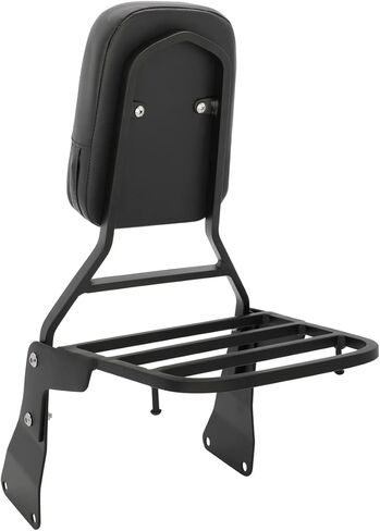 Passenger Sissy Bar with Luggage Rack Rear Backrest Fit for Kawasaki Vulcan 1500 VN1500 Classic, Chrome in Saudi Arabia