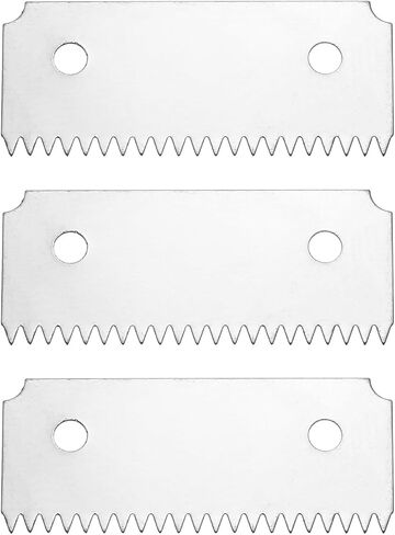 PATIKIL 6 Pcs Replacement Blades for Packing Tape Dispensers, 2.1 x 0.9inch 15002 Tape Dispenser Blade Carbon Steel for Home Office Warehouse Wrapping Packaging Mailing Shipping, Silver in Saudi Arabia