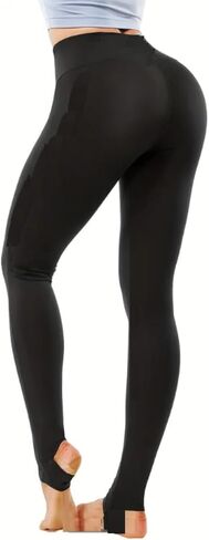 AIDAYOU Women Plus Size Leggings Thicken Super Stretch - Tummy Control- High Waist- Casual Every Day in Saudi Arabia