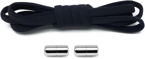 Elastic No-Tie Shoelaces, Slip-On Polyester Laces for Sneakers, Quick-Lock Design, Perfect for Sports and Casual Shoes in Saudi Arabia