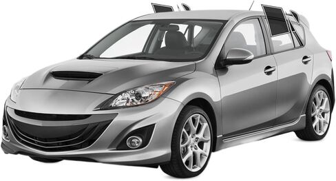 AUTOTEK Precut Windows Tint Film All Sides Cars Sun Blocking Protection Privacy Anti Shatter Glass 2 Ply Film Any Tint Shade kit for Mazda 3 Hatch 2010-2013 in Saudi Arabia