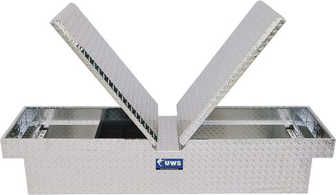 UWS EC10051 63-Inch Heavy-Wall Aluminum Gull Wing Truck Tool Box, RigidCore Lids in Saudi Arabia