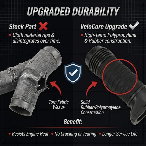Air Intake Hose Pair Left & Right Compatible with Mercedes-Benz S550 S63 AMG W222 C217 4.7L 5.5L V8 - Engine Air Duct Replaces 2780904982 2780905082 in Saudi Arabia