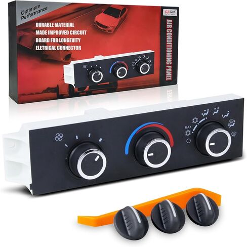 599-217 Front A/C Heater Climate Control Panel متوافق مع 1996-2014 Chevrolet Express 1500 GMC Savana 1500 1996-2020 Chevrolet Express 2500 3500 GMC Savana 2500 3500 استبدال 15073274 in Saudi Arabia