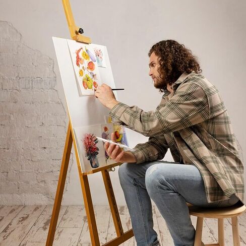 Pro Art Brush نايلون ذهبي مستدير #10/0, فرش الطلاء, مجموعة فرش طلاء أكريليك, فرش طلاء أكريليك, فرش صغيرة, فرشاة الرسم, فرش in Saudi Arabia