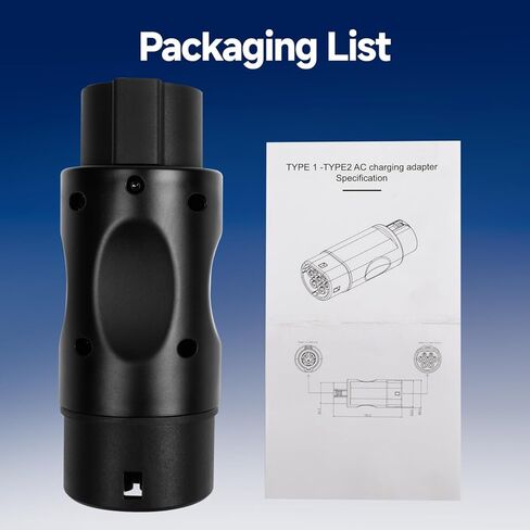 Orceeda J1772 to Tesla Charger Adapter, Max 80A 250V for Tesla Model 3/Y/X/S Charging Adapter, Compatible with SAE J1772 EV Charge to Tesla Adapter in Saudi Arabia