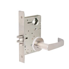 CORBINRUSSWIN ML2057-NSA-626-LC 626 Satin Chrome, Lever NSA Newport, Storeroom, Steel; Stainless Steel; Brass