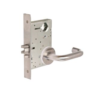 CORBINRUSSWIN ML2057-LWA-630-LC 630 Satin, Lever LWA Lustra, Storeroom, Steel; Stainless Steel