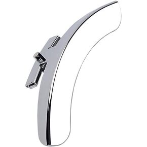 Alnicov Zinc Alloy Banjo Armrest Single Leg Banjo Armrest with Screws for Banjo Replacement Parts Accessories Silver