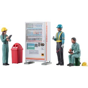 مجموعة عمال البناء Hasegawa WM06 1/35 B (مجموعة 3 فواصل وملحقات)، نموذج بلاستيكي