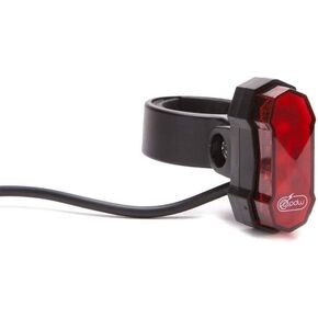 Portland Design Works | Kepler E-bike Taillight | Bosch E-bike System Plug and Play, Black body, red lens, Seatpost mounted (455)