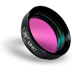 Ultra High Contrast UHC Telescope Filters，eliminates Urban Light Pollution, Improves Astronomical Photography Images Contrast. Aluminum Alloy Frame, Stackable Filter Structure Design
