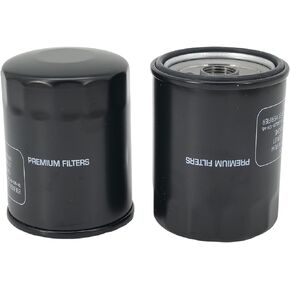 N26-13440-00-00 فلتر زيت لياماها F225XCA F250DET1X F250UCA F300BET1U F300TUR F350AET1X FL250DET1X FL300BET1U FL350AET1U LF225XCA LF300TUR VF200LA VF225LA VF250LA خارجي - 2 حزمة