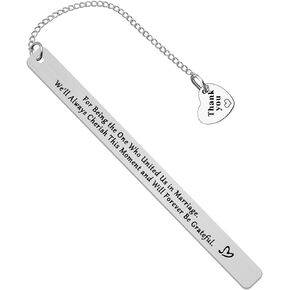 Wedding Officiant Gifts Bookmark Thank You Gifts for Wedding Guest Wedding Planner Gifts Wedding Officiant Appreciation Gifts Wedding Coordinator Gift Bridal Party Gift