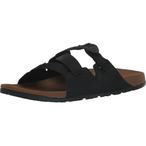 Chaco Men's Lowdown Leather Slide Sandal in Kuwait