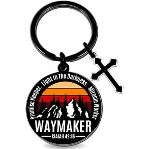 Christian Bible Verse Keychain For Men Inspirational Religious Confirmation Gifts For Teenager Boys Mens Christian Cross Gift Scripture Easter Christmas Stuff