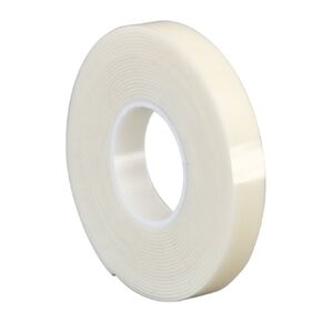 3M VHB 4951 Foam Tape –0.5 in. x 15 ft. White, Conformable Tape Roll with Low Temperature Applicable Adhesive