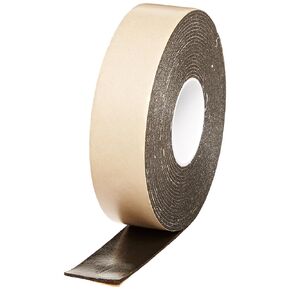 3M - 1-5-4496B 4496B Polyethylene Foam Tape, 1" width x 5yd length (1 roll), Black Foam Tape