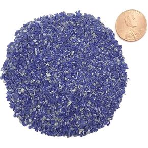 مسحوق طبيعي، لازورد لترصيع الحجر، متوسط، 1/2 أونصة in Kuwait
