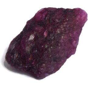 GEMHUB Natural Raw Rough Ruby 17.50 Ct. Certified Uncut Stone for tumbling