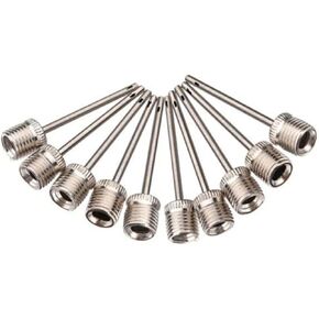 PremierAdapter Inflating Pump Needle for Ball Football Rugby Volleyball Netball Valve Adaptor,10 PCS (TY99)