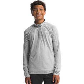 THE NORTH FACE Teen Never Stop ¼ Zip, TNF Light Grey Heather, X-Large