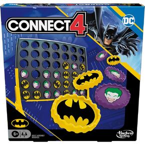 Connect 4 Batman Game | Batman-Themed 4 in a Row Game | Ages 6 and Up| For 2 Players | Strategy Board Games for Kids and Families (Amazon Exclusive)