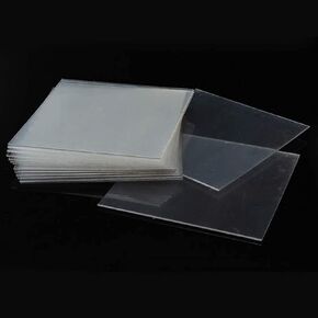 1.0 MM 20 Sheets Dental Lab Hard Splint, Thermoforming Materials Thermoform Plastic Sheets for Vacuum Forming Machine 5'' x 5''