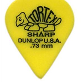 Dunlop Dunlop Tortex Sharp .73 Guitar Picks 12 Pack (412P.73)