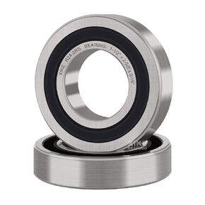 XiKe R12-2RS Double Rubber Seal Bearings 3/4" x 1-5/8" x 7/16", Pre-Lubricated and Stable Performance and Cost Effective, Deep Groove Ball Bearings Pack of 2