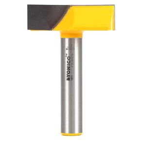 YONICO 14871 2-Inch Diameter Bottom Cleaning Router Bit 1/2-Inch Shank
