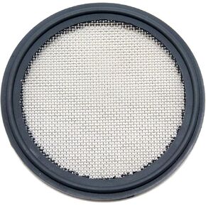 حشية صحية من QiiMii مقاس 4 بوصات (NBR) مع شاشة ستانلس ستيل - ثلاثي المشبك البرسيم (30 شبكة) in Kuwait