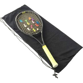 Mike Tennis Racquet Bag Soft Durable Lightweight Professional or Beginner Tennis Players Unisex Design for Youth and Adults Tennis Racquet Velvet Pouch
