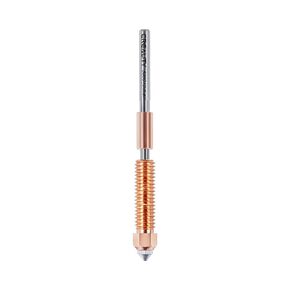 Creality Official Original K1C Nozzle, 0.4mm 1 PCS Quick-Swap 3D Printer Nozzle with Titanium Alloy Heat Break, Copper Alloy and Hardened Steel Nozzle for K1C, K1 Max