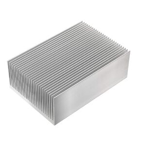 Large Aluminum Heatsink 7.87" x2.71" x 1.41" / 200 x 69 x 36mm Heat Sinks Cooling 27 Fin Radiator for IC Module, PC Computer, Led, PCB