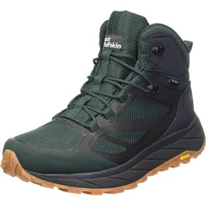 Jack Wolfskin Men's Terraventure Texapore Mid M Hiking Shoe, Black Olive, 11.5