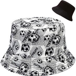 Bucket Hat Beach Sun Hat Fishing Hat for Women Men, Outdoor Travel Reversible Double Side Wear Fisherman Hat
