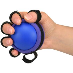 Wrist gyro Ball, Five Finger Grip Ball Stroke Hemiplegia Rehabilitation Training Equipment Elderly Exercise Finger Strength Wrist Grip Force Grip