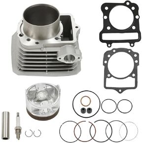 WFLNHB Cylinder Piston Kit Replacement for Kawasaki Bayou 300 KLF300B 11005-1533 11060-1652