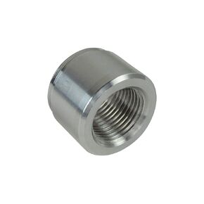 ICT Billet Aluminum M18-1.5mm Weld On Bung Female LS LS1 Oil Pressure Sensor Metric 18mm FM1815BUNG
