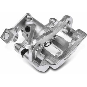 A-Premium Disc Brake Caliper Assembly with Bracket Compatible with Select Dodge and Hyundai Models - Attitude 2012-2014, Accent 2012-2017 - Rear Left Driver Side