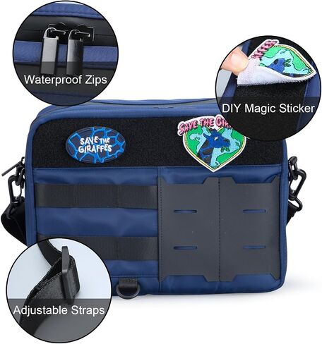 Compact EDC Messenger Bag for Men Satchel Bag,Lightweight Carry-on Pack Crossbody Purse,Casual Daypack in Saudi Arabia