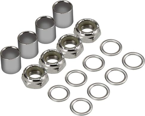 Skateboard Wheels 60mm 83A Black + ABEC 9 Bearing Steel and Spacers in Saudi Arabia
