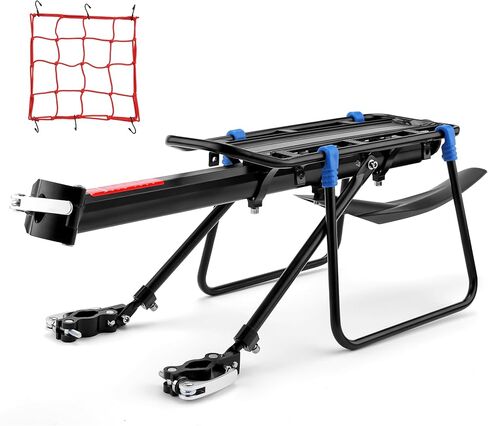 Bike Rear Rack Bike Cargo Rack with Fender Full Quick Release Bicycle Cargo Rack Bicycle Rear Racks Adjustable Bicycle Carrier Cargo Mountain Road 115 lbs Capacity Universal in Kuwait