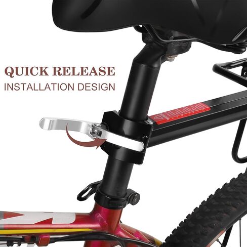 Bike Rear Rack Bike Cargo Rack with Fender Full Quick Release Bicycle Cargo Rack Bicycle Rear Racks Adjustable Bicycle Carrier Cargo Mountain Road 115 lbs Capacity Universal in Kuwait