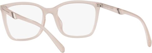 إطارات النظارات الطبية A|X ARMANI EXCHANGE للسيدات Ax3088u ذات ملاءمة عالمية على شكل فراشة، عدسات تجريبية باللون الوردي/الأوبالين اللامع، 54 مم in Saudi Arabia